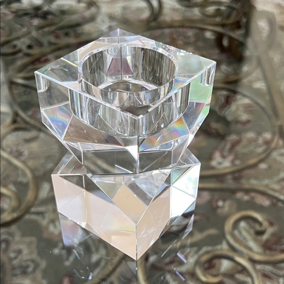 Geometric Crystal Candle Holder - Picture 3 of 8